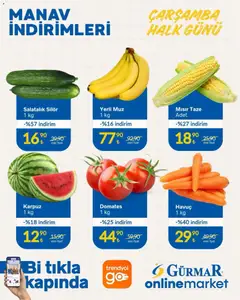 22 Temmuz 2026 tarihinden itibaren geçerli olan Gürmar kataloğu önizlemesi
