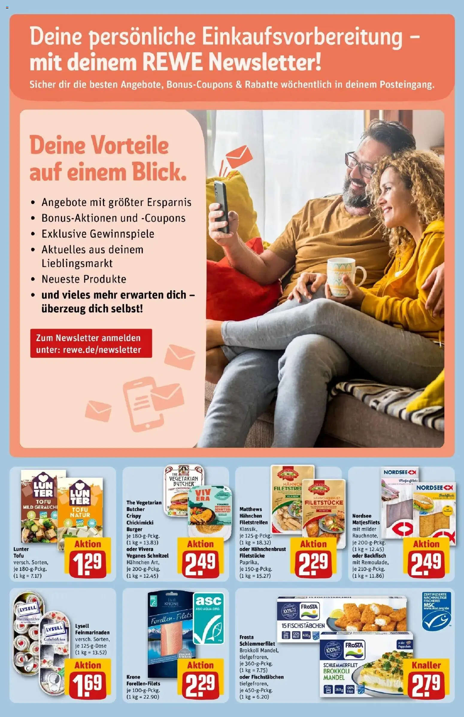 REWE Prospekt ab 03.08.2026 zum Blättern » Angebote | Seite: 12 | Produkte: Hahnchen, Paprika, Brokkoli, Hahnchenbrust