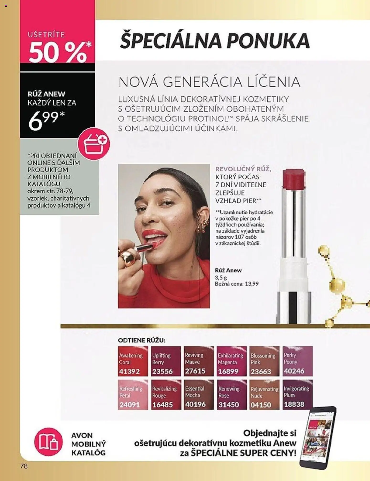 Nové Avon akcie – leták je platný od 01.03.2026 | Strana: 78