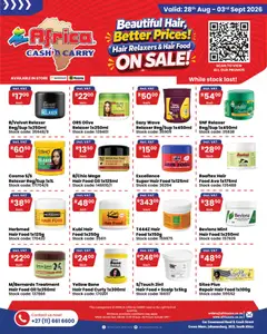 Africa Cash & Carry specials catalogue – valid from 28/08/2026