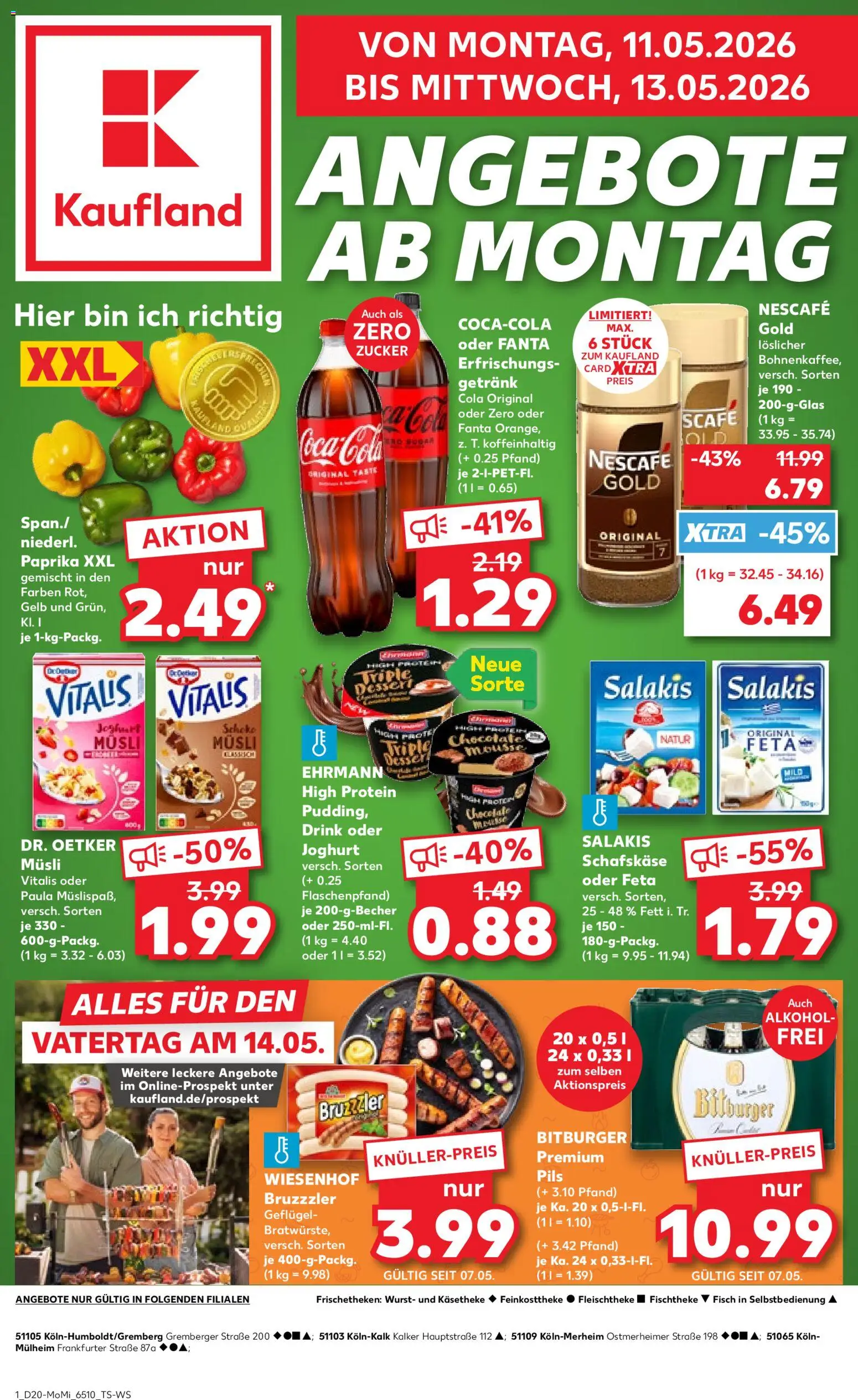{H1} | Pagina: 1 | Producten: Fanta, Kész piskótalap, Feta, Nescafe