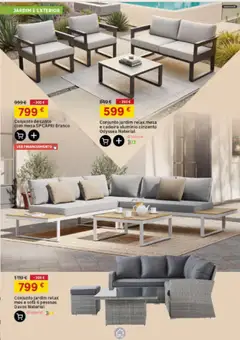 Pré-visualização Leroy Merlin Catálogo válido de 23/07/2026 | Página: 3 | Produtos: Sofá, Mesa, Cadeira