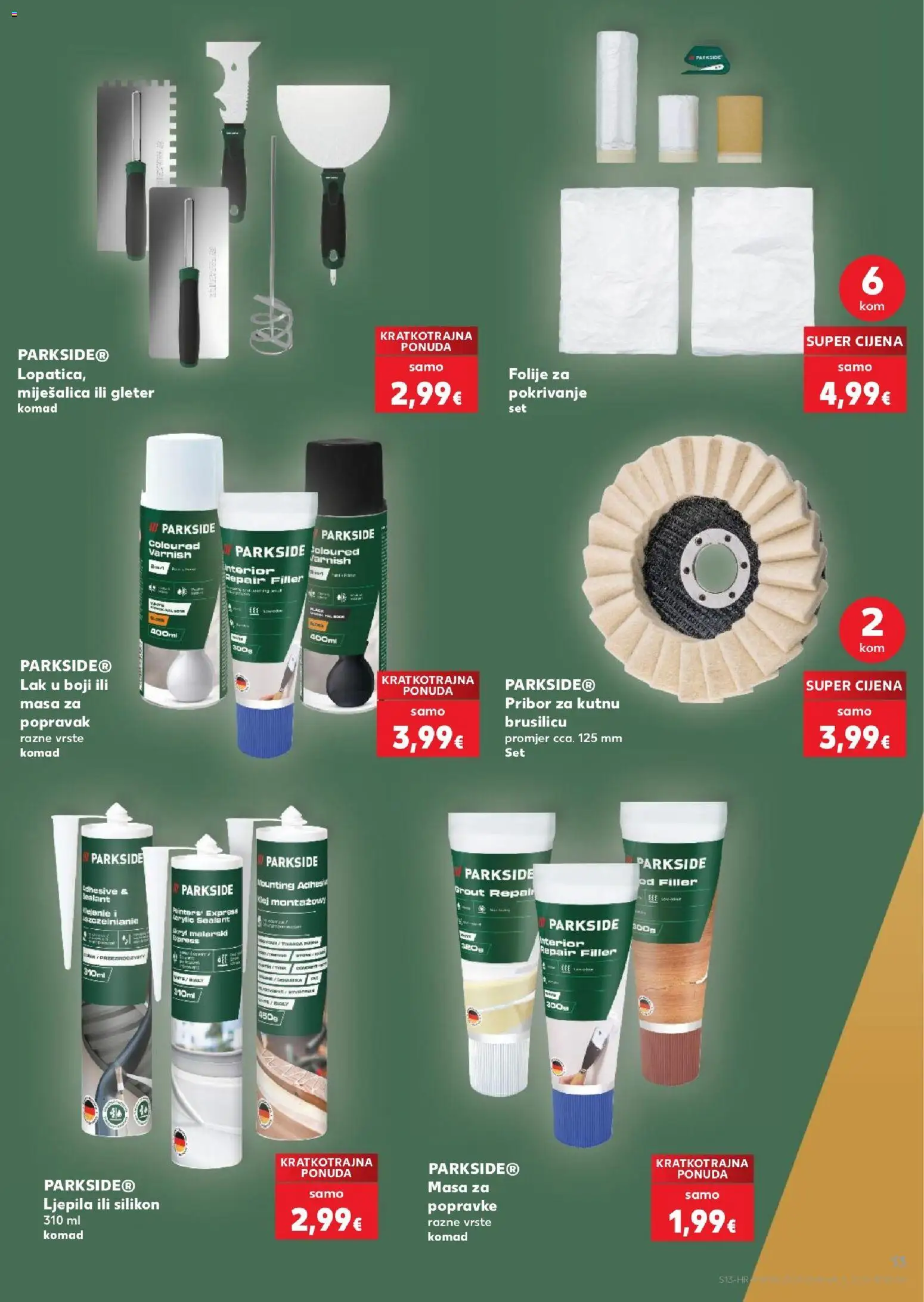 Kaufland katalog | vrijedi od 02.09.2026 | Stranica: 13 | Proizvodi: Parkside