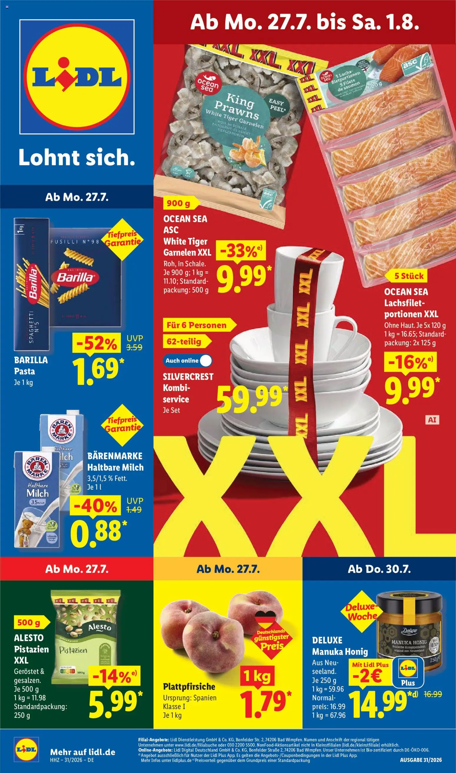 Lidl Prospekt (ab 27.07.2026) » Angebote online catalogue cover