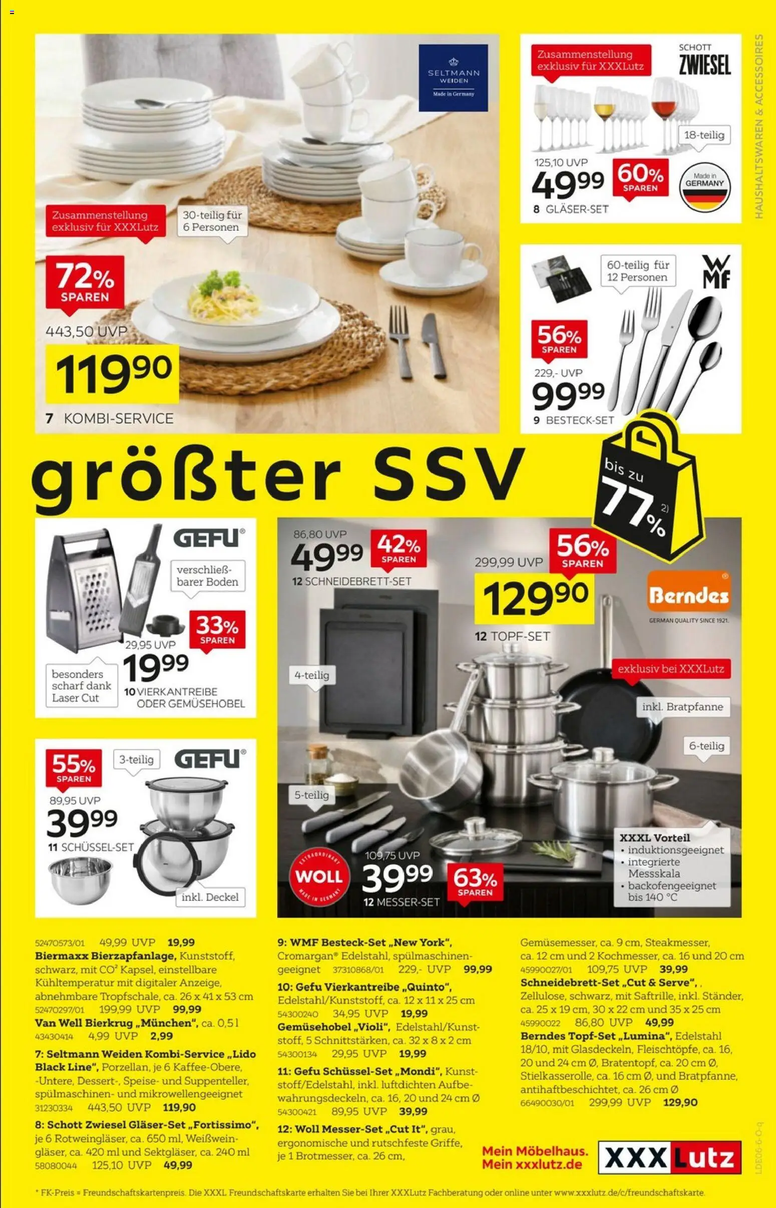 XXXLutz Deutschlands größter SSV – gültig ab 06.06.2026 | Seite: 5 | Produkte: Weißwein