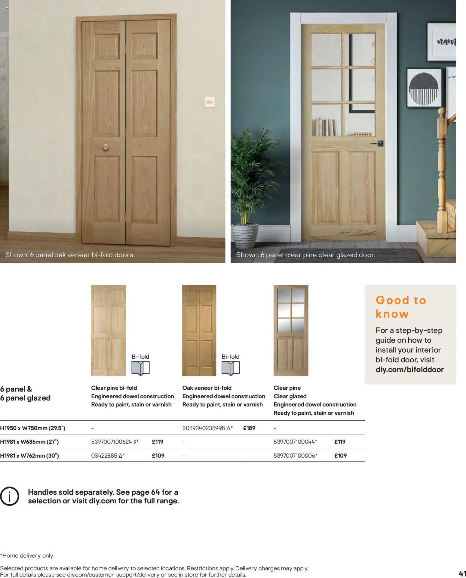 {H1} | Page: 41 | Products: Handles