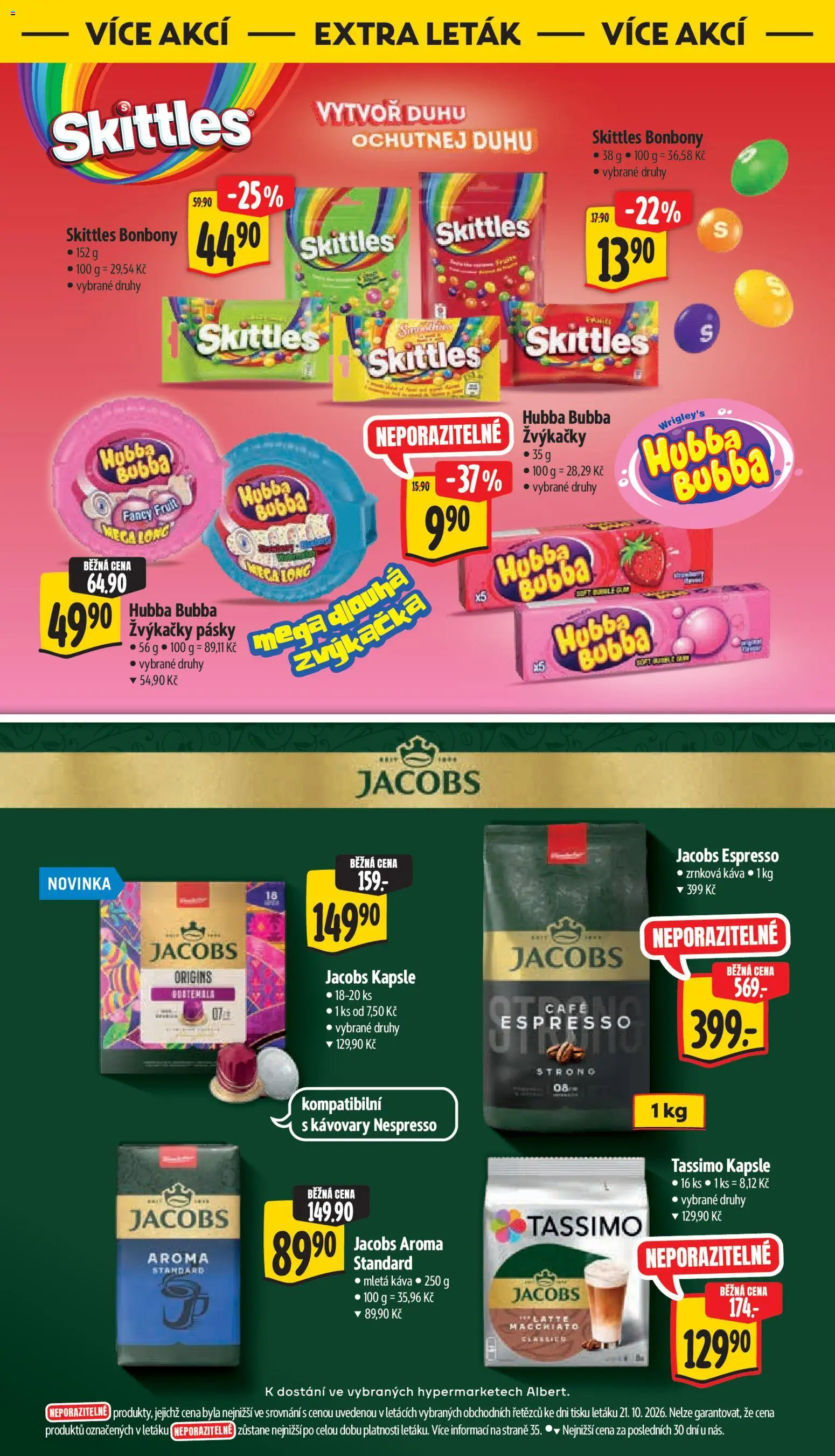 Albert leták - Hypermarket Jablonec nad Tisou od 28.10.2026 | Strana: 56