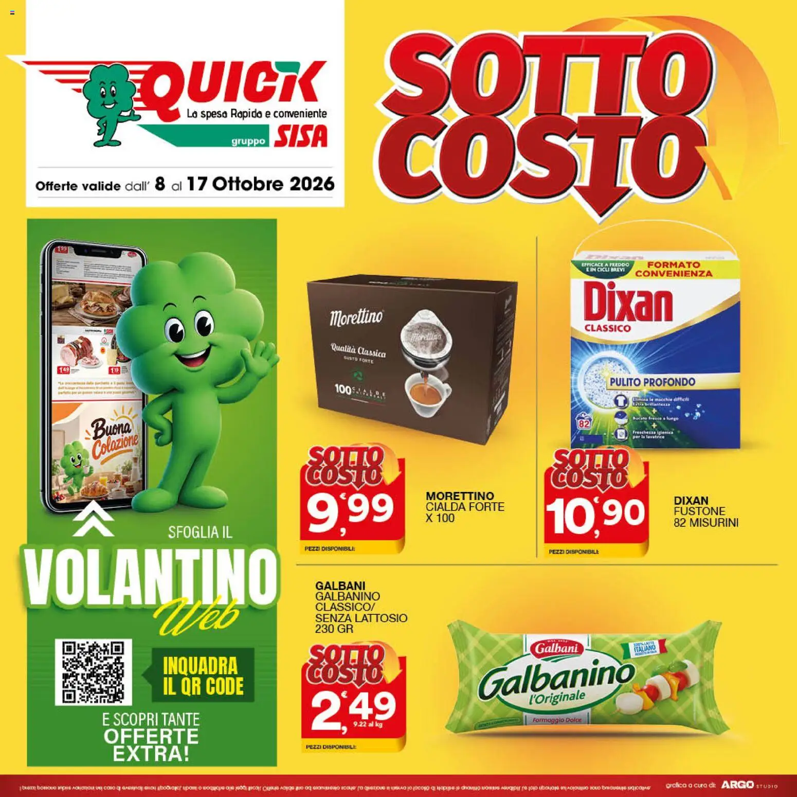 Volantino SISA del 08/10/2026 | Pagina: 12 | Prodotti: Formaggio, Cialda, Senza lattosio