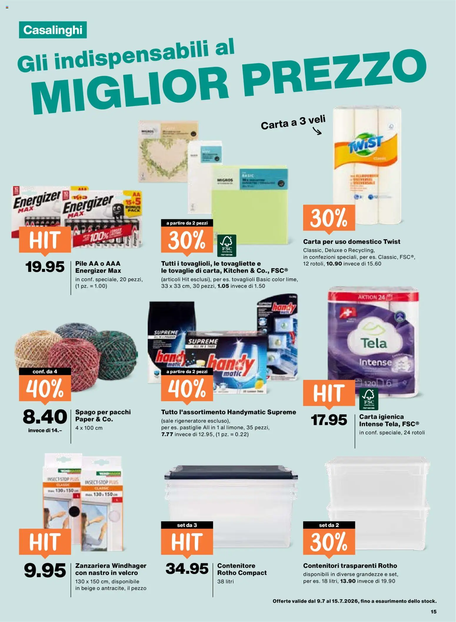 Migros aktionen IT – gültig ab 09.07.2026 | Seite: 15