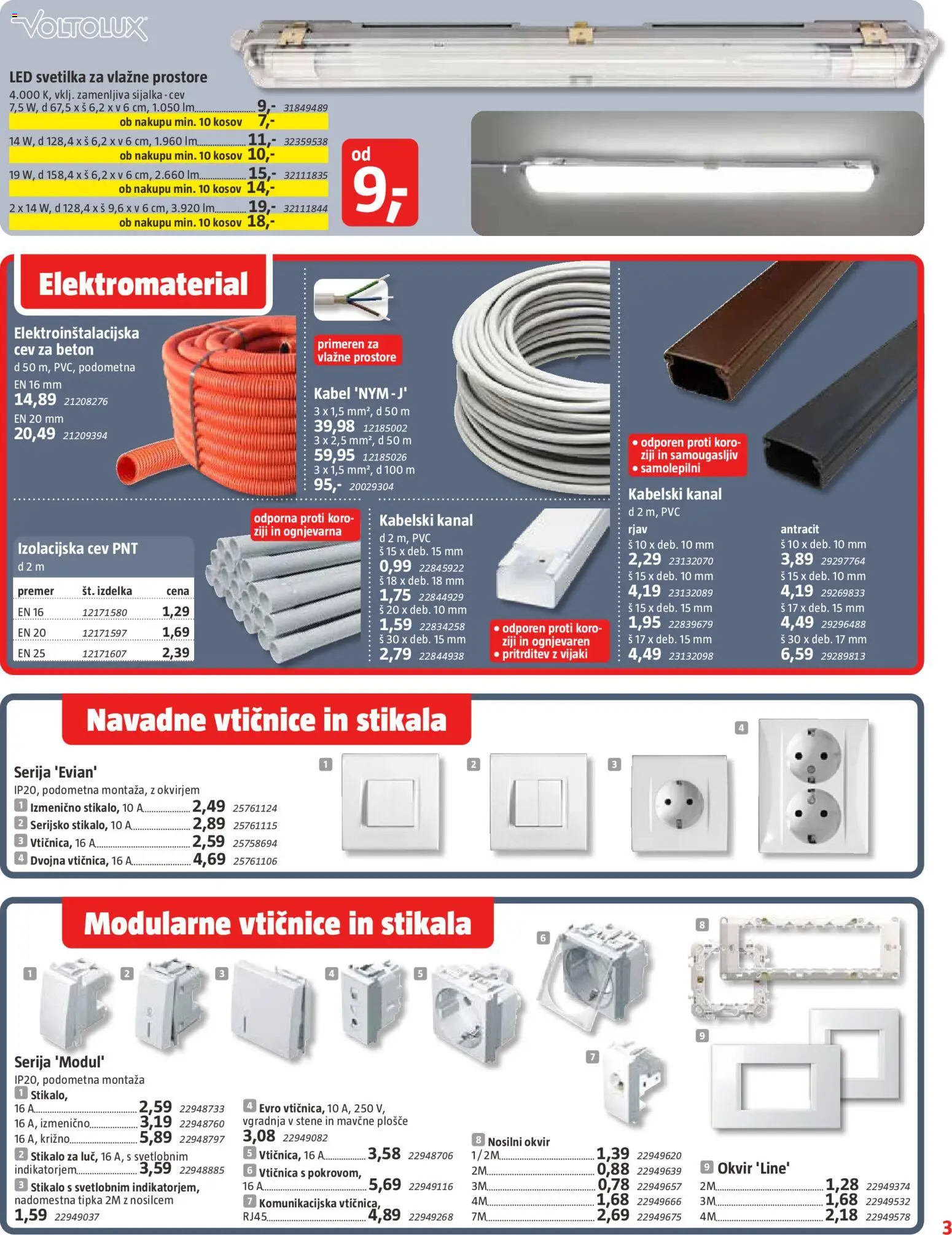 Novi Bauhaus katalog ponudbe – veljaven od 29.07.2026 | Stran: 3