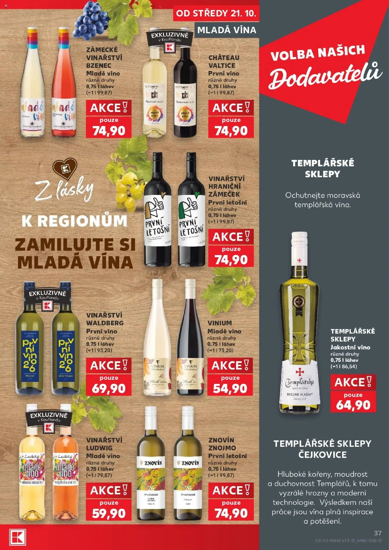 Kaufland leták - Chomutov od 21.10.2026 | Strana: 37