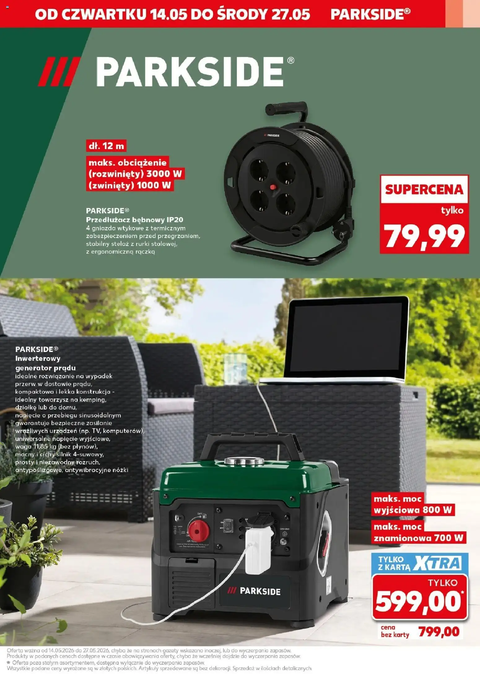 Kaufland gazetka - Złap Okazje od 14.05.2026 | Strona: 3 | Produkty: Karta, Waga, Przedłużacz