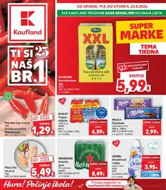 Kaufland Katalog - Pregled kataloga iz trgovine Kaufland, vrijedi od 19.08.2026