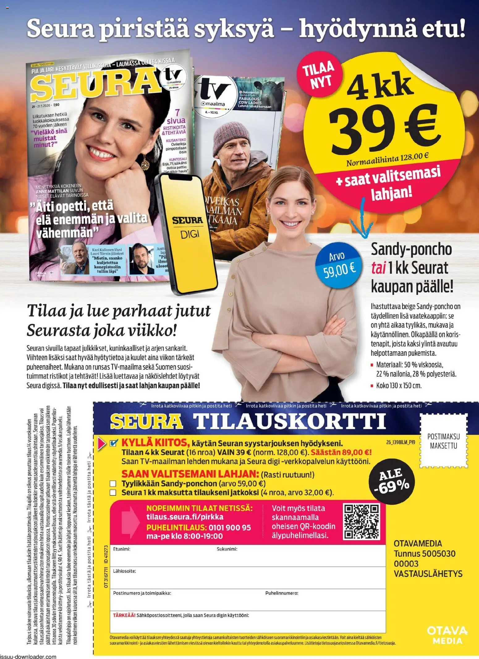 K-Citymarket - Pirkka – voimassa 26/08/2026 alkaen | Sivu: 72 | Tuotteet: Voi