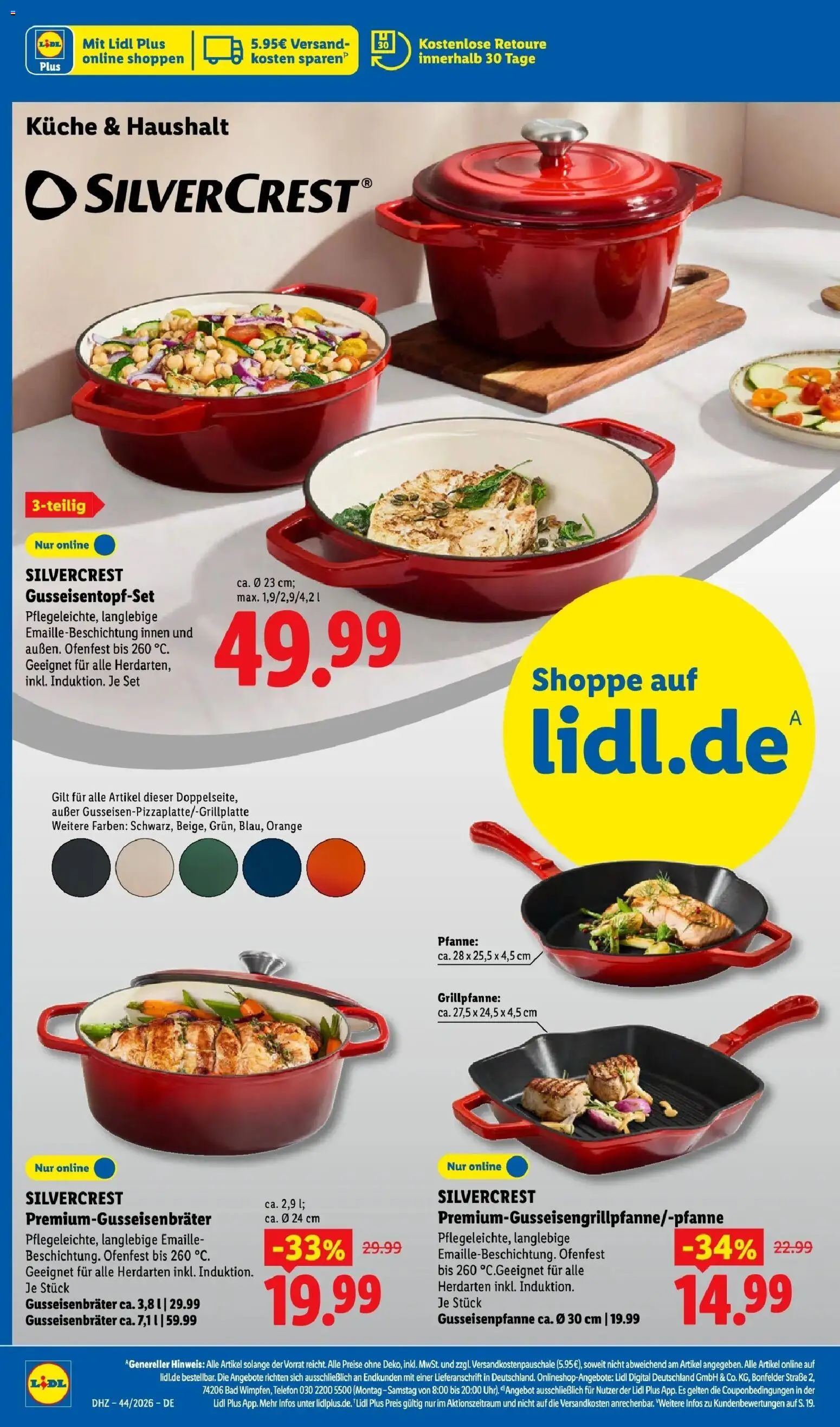 Lidl Prospekt Zülpich (ab 26.10.2026) zum Blättern » Angebote | Seite: 52 | Produkte: Grill, Bad, Küche, Telefon