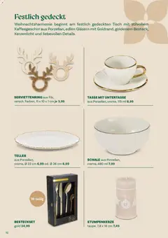 bellaflora Christmas ab 06.10.2026 gültig | Seite: 10 | Produkte: Tisch