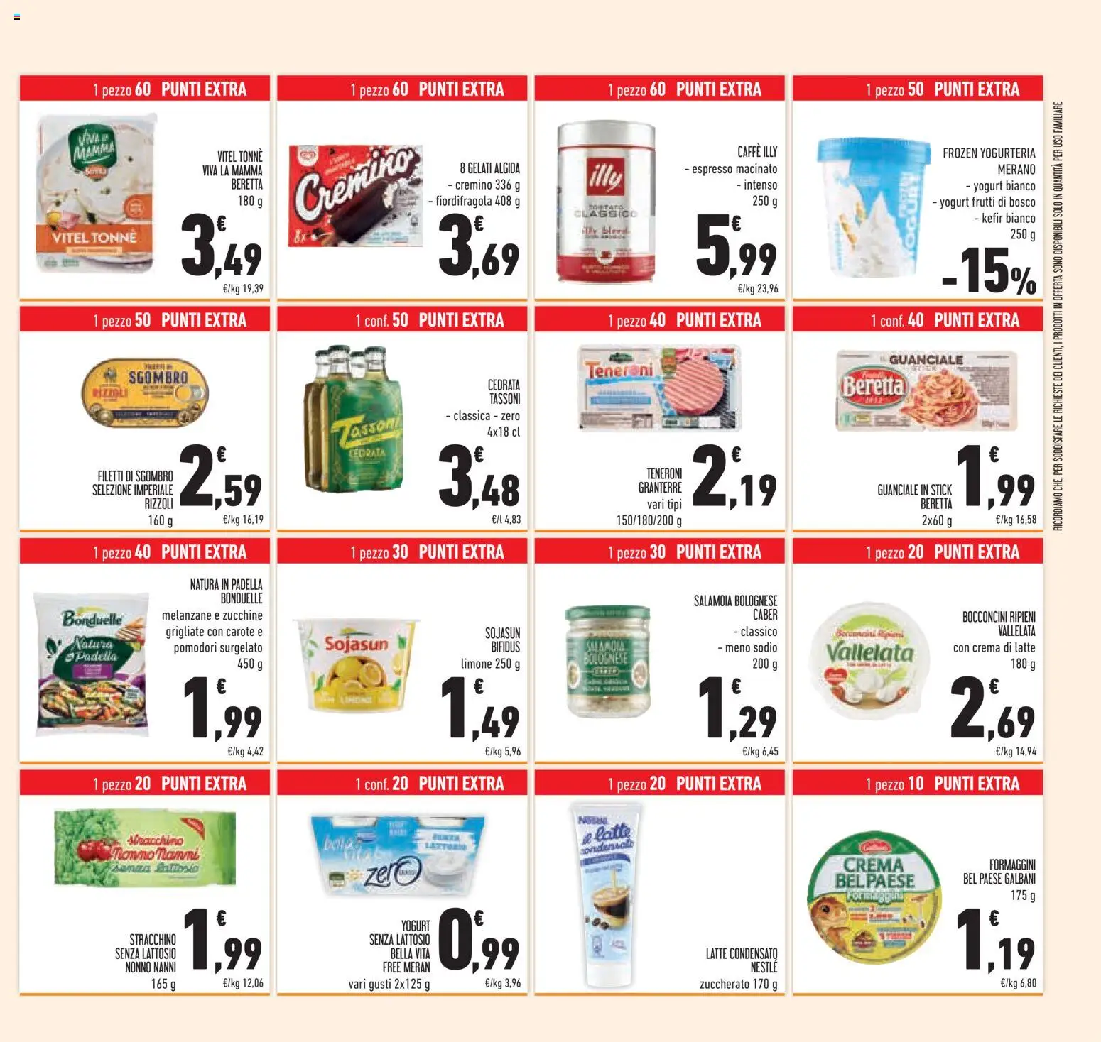 Volantino Conad del 04.06.2026 | Pagina: 47 | Prodotti: Pomodori, Cedrata, Guanciale, Macinato