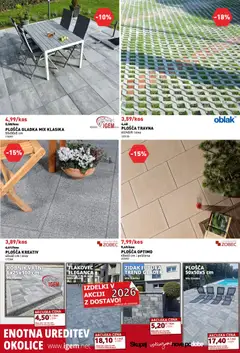 Inpos katalog akcije – veljaven od 09.07.2026 | Stran: 27 | Izdelki: Kos, Zidak, Robnik, Tlakovec