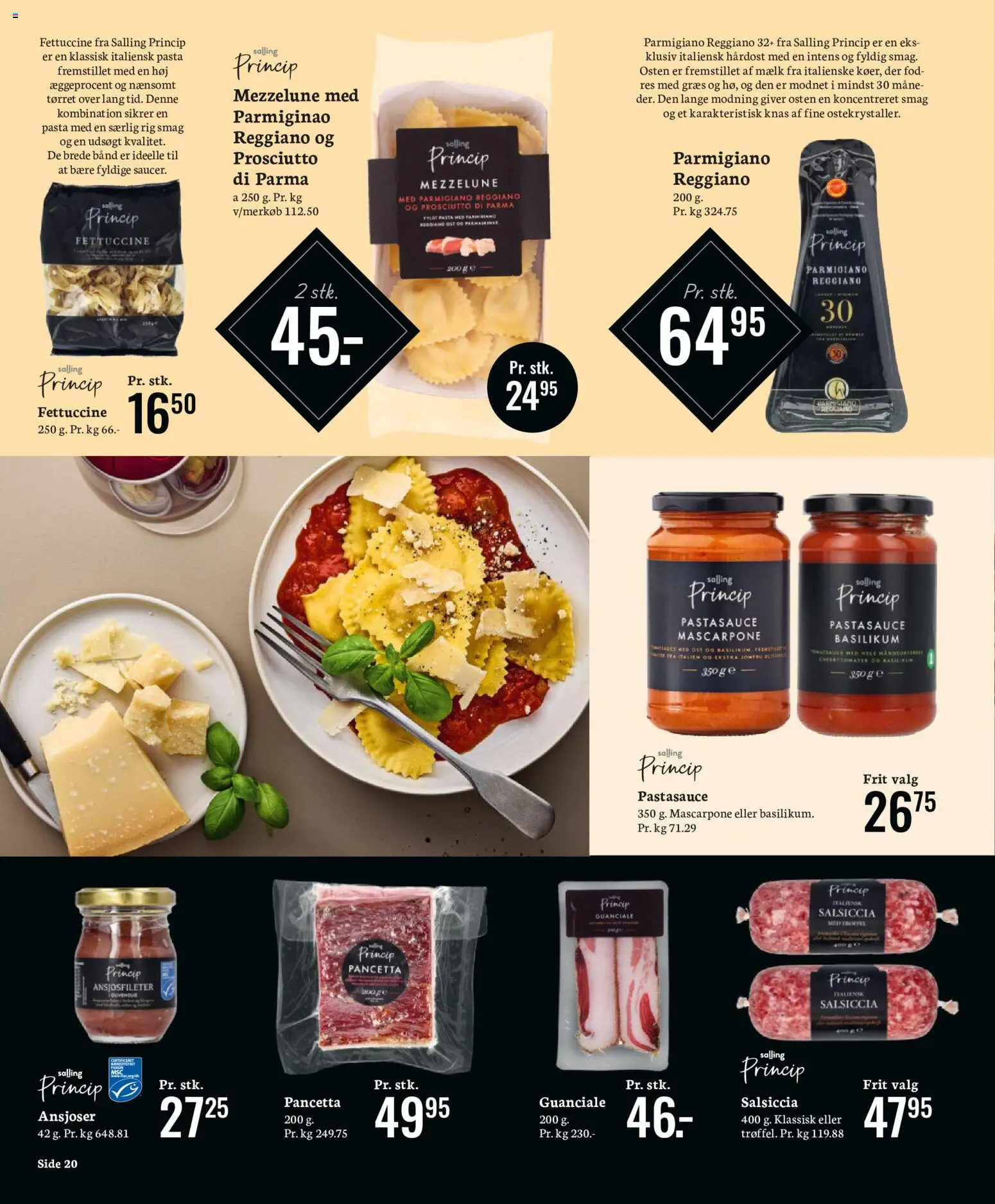 Bilka tilbudsavis – gyldig fra 31/10/2026 | Side: 21 | Produkter: Tomater, Pasta, Pastasauce, Parmigiano Reggiano