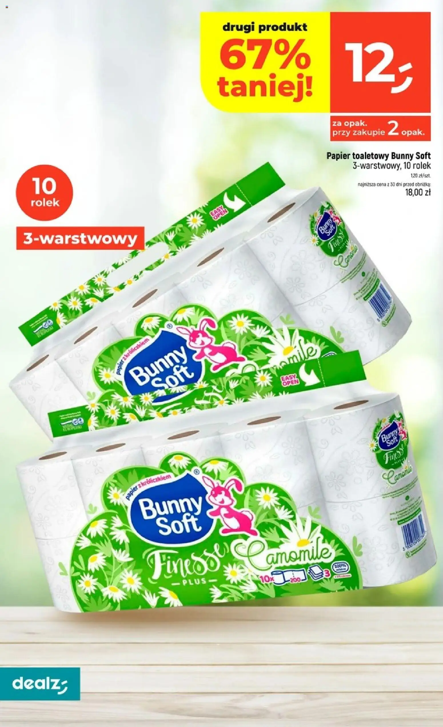Dealz gazetka od 08.10.2026 | Strona: 36 | Produkty: Papier toaletowy