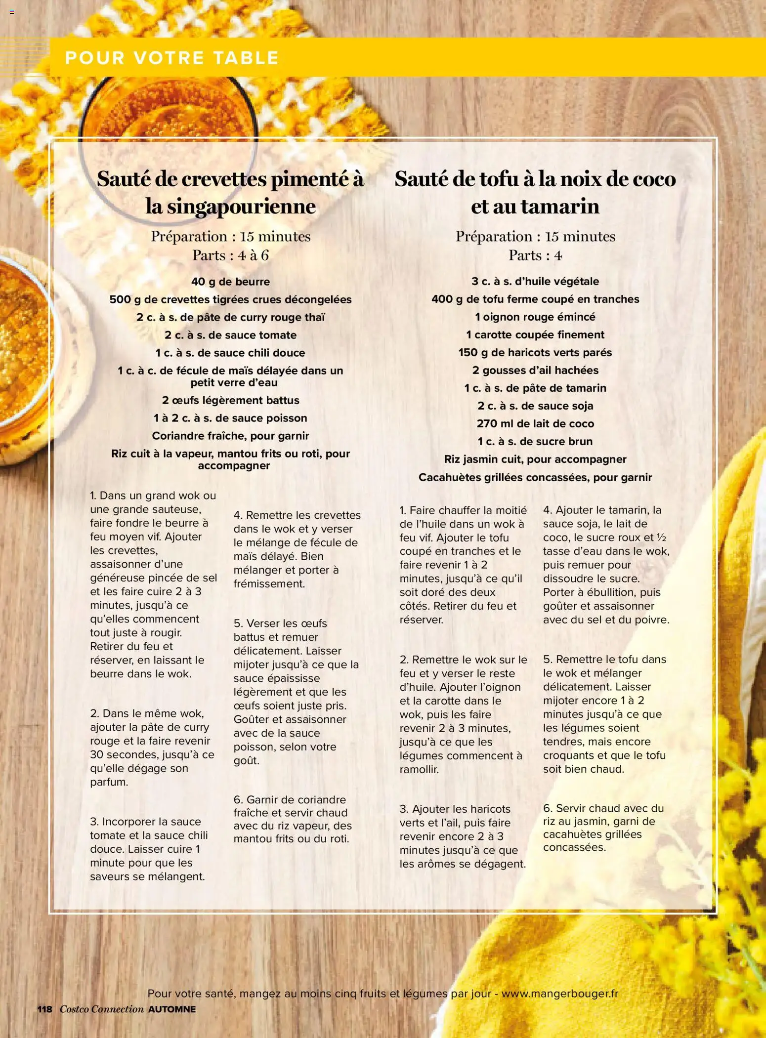 {H1} | Page: 118 | Produits: Haricots verts, Fruits, Cacahuètes, Haricots