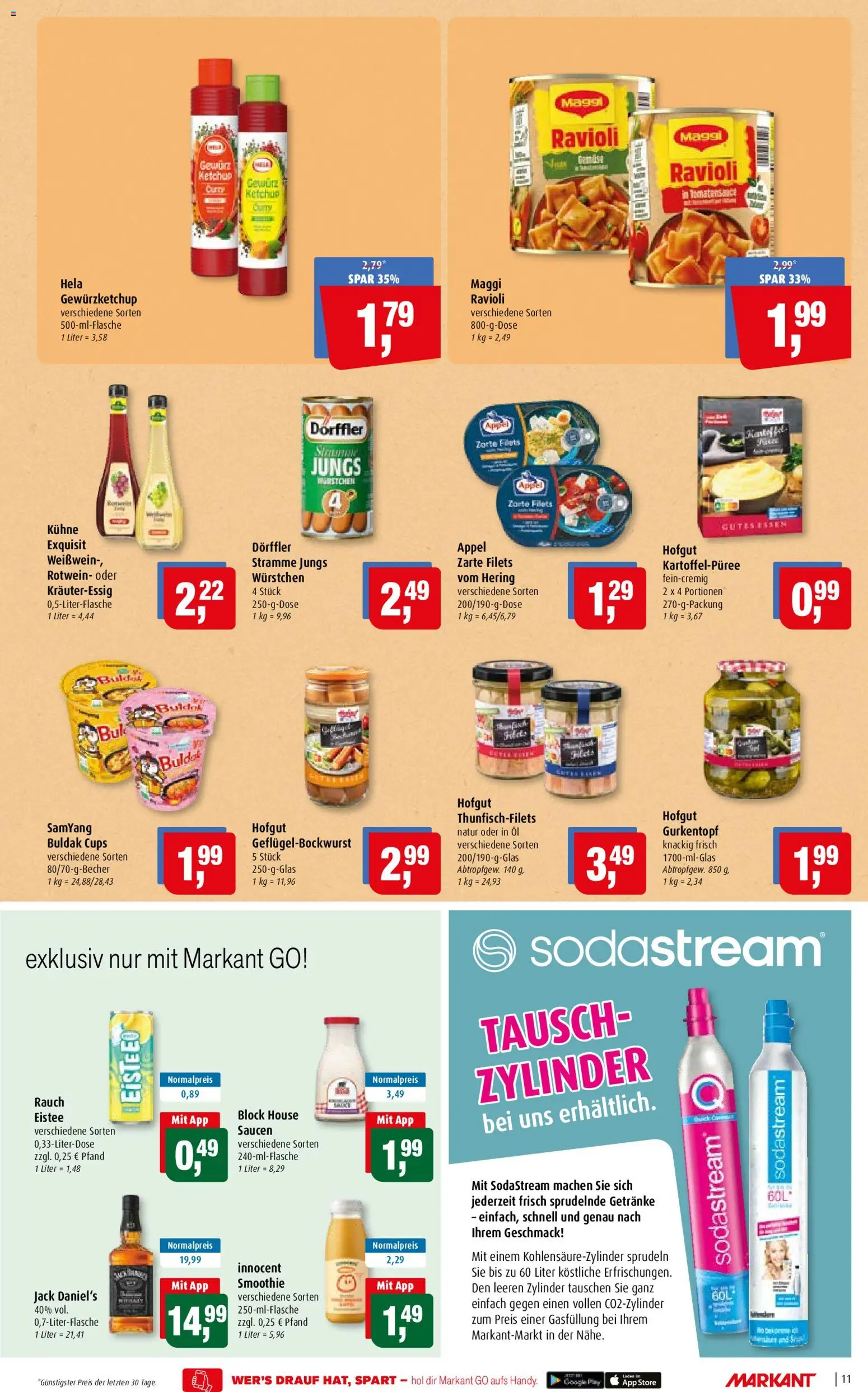 Markant Prospekt 	 – gültig ab 26.05.2026 | Seite: 11 | Produkte: Maggi, Öl, Weißwein, Ketchup