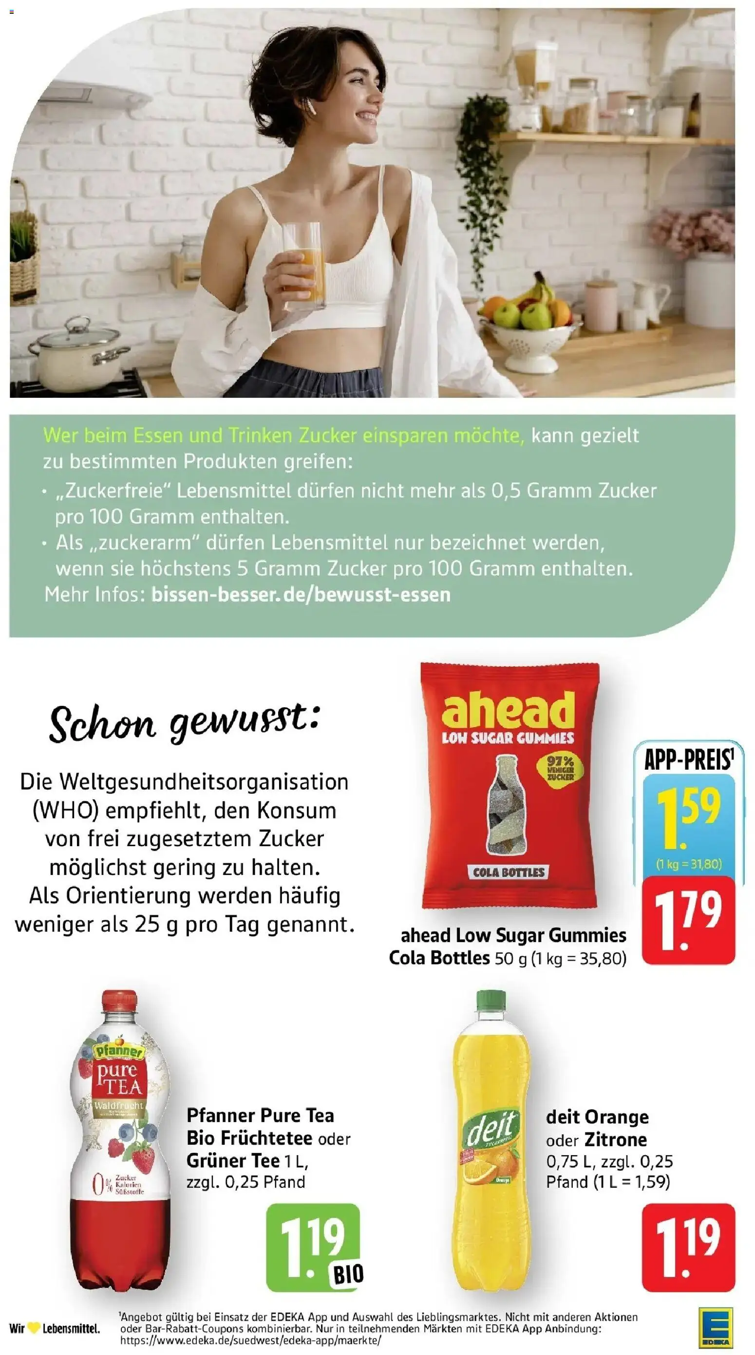 Edeka Prospekt Bad Camberg (ab 14.09.2026) » Angebote Online | Seite: 29 | Produkte: Cola, Zucker, Zitrone, Tee