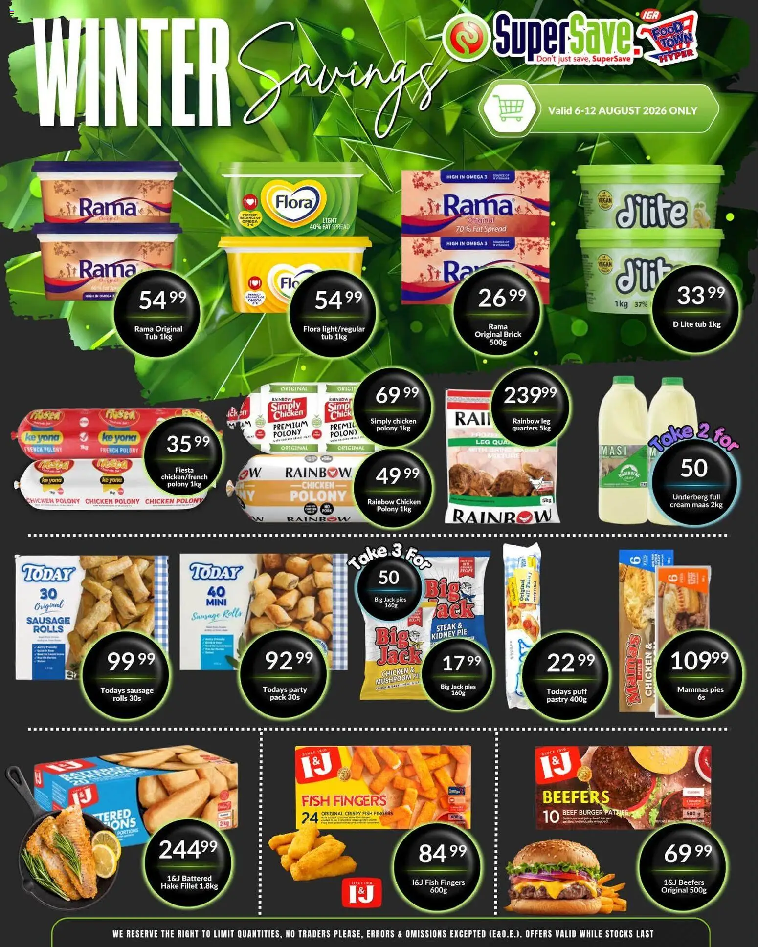New Super Save catalogue – valid from 06/08/2026 | Page: 42 | Products: Chicken, Beef, Sausage, Fillet