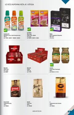 Metro katalog BMPL - pregled Metro kataloga - važi od 01.09.2026 | Strana: 17 | Proizvode: Kafa, Nespresso, Narandže, Nescafé