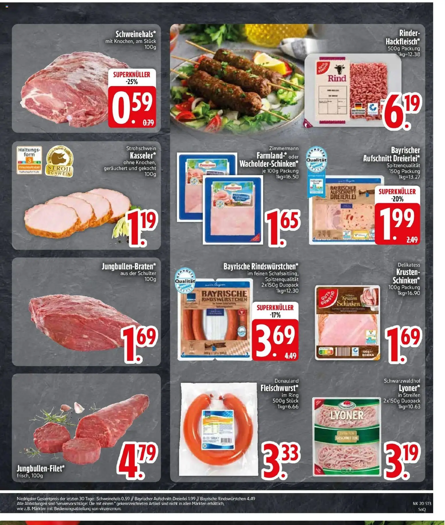Edeka prospekt Rosenheim	 – gültig ab 10.05.2026 | Seite: 15 | Produkte: Schinken