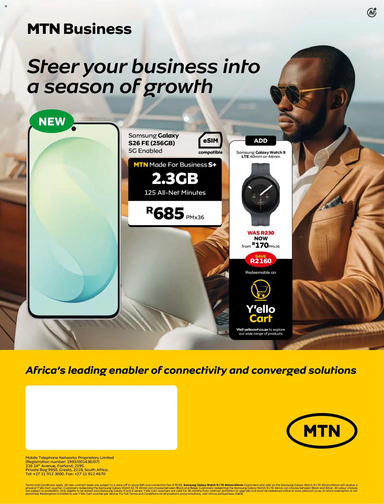 New MTN catalogue – valid from 07/09/2026 | Page: 12 | Products: Sim, Watch, Bag