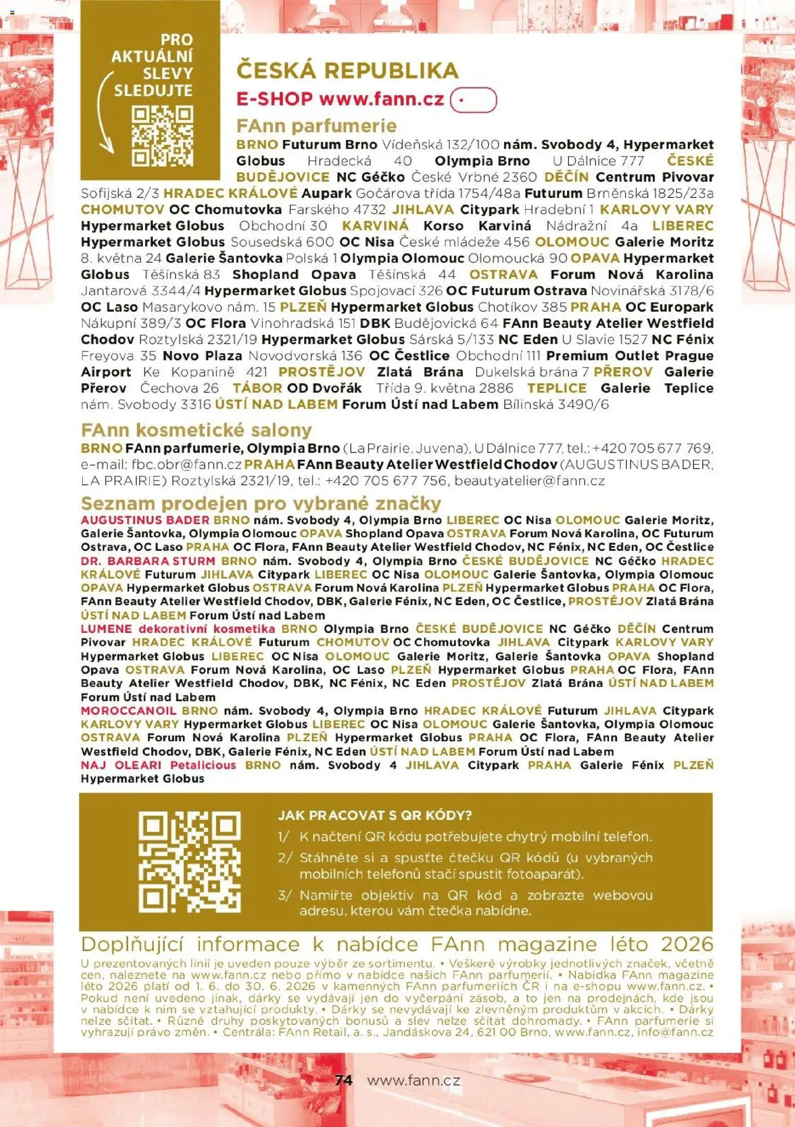 FAnn parfumerie katalog Léto 2026 od 01.06.2026 | Strana: 74