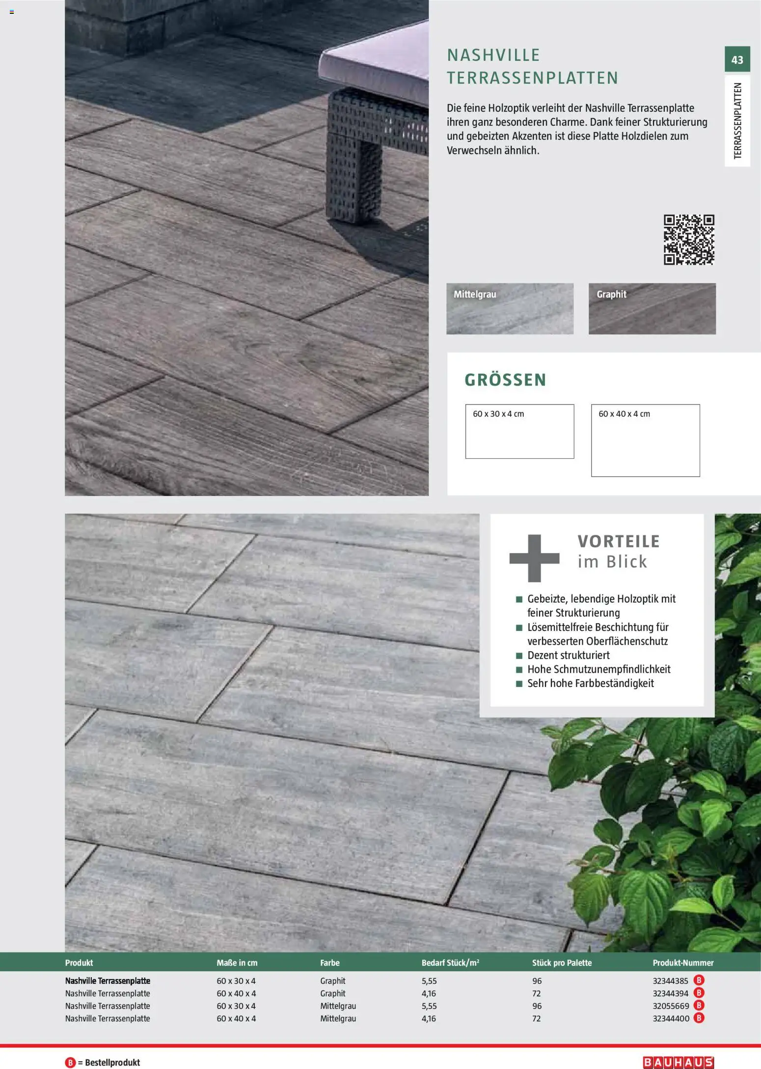 Bauhaus Gartenbaumaterialien gültig ab 01.04.2026 | Seite: 43
