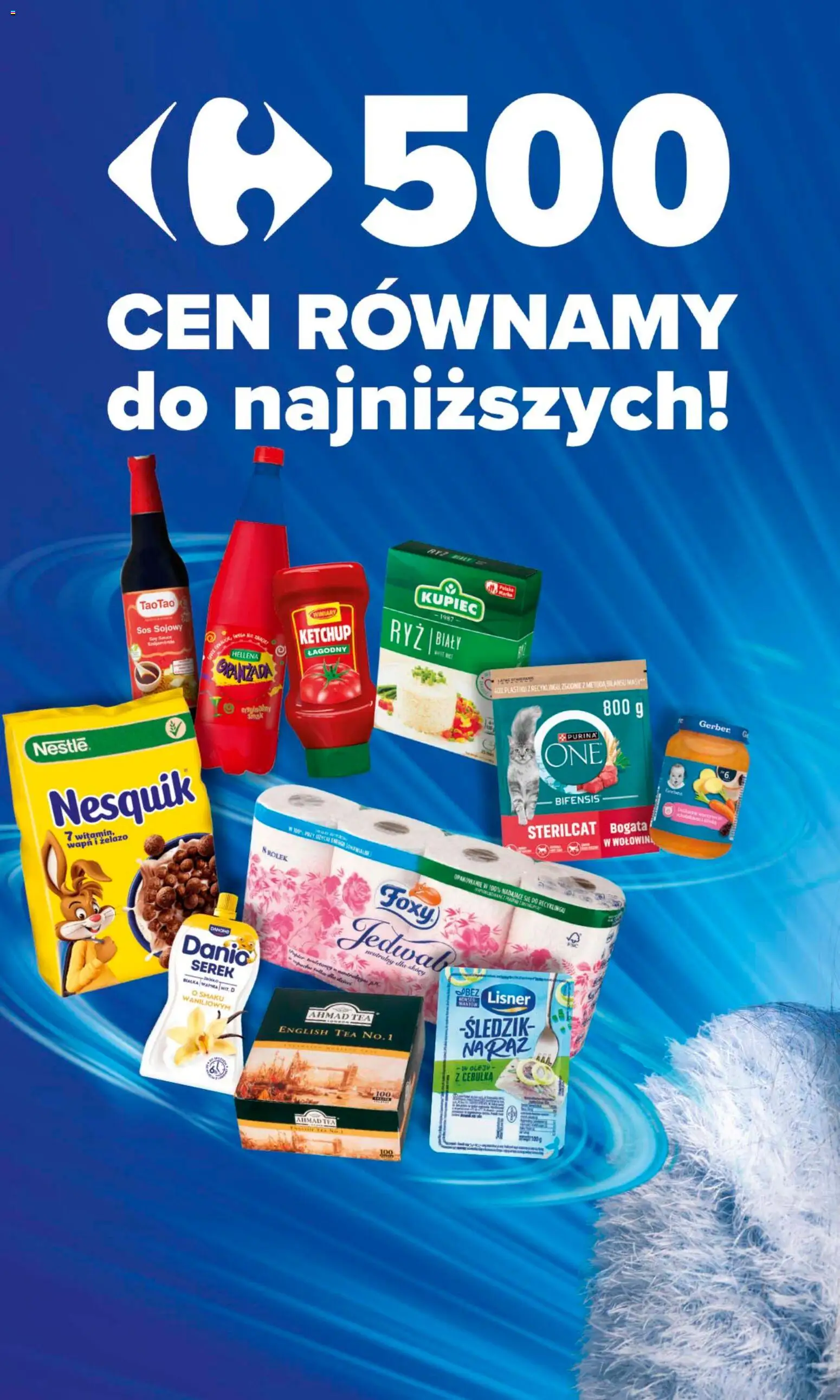 Carrefour gazetka od 04.05.2026 | Strona: 2 | Produkty: Ketchup, Serek, Sos sojowy, Ryż
