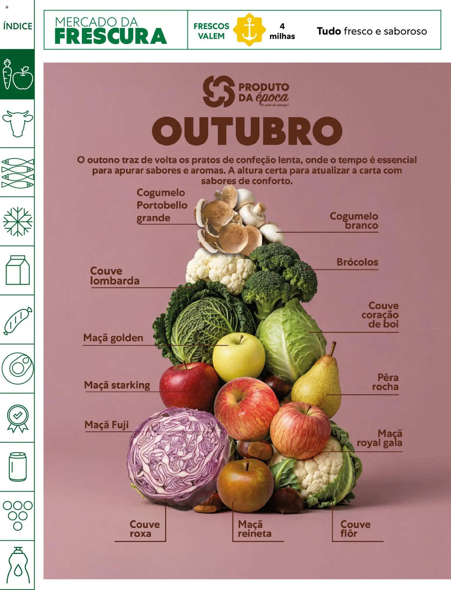 Recheio folheto Horeca Madeira │ válido de 06/10/2026 | Página: 2 | Produtos: Brócolos, Pratos, Maça, Couve