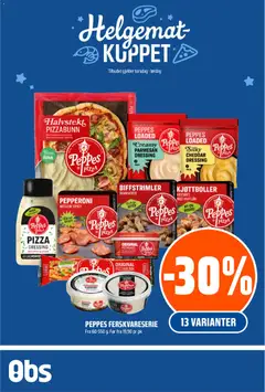 Forhåndsvisning av Coop Obs Helgemat Kuppet gyldig fra 21.05.2026