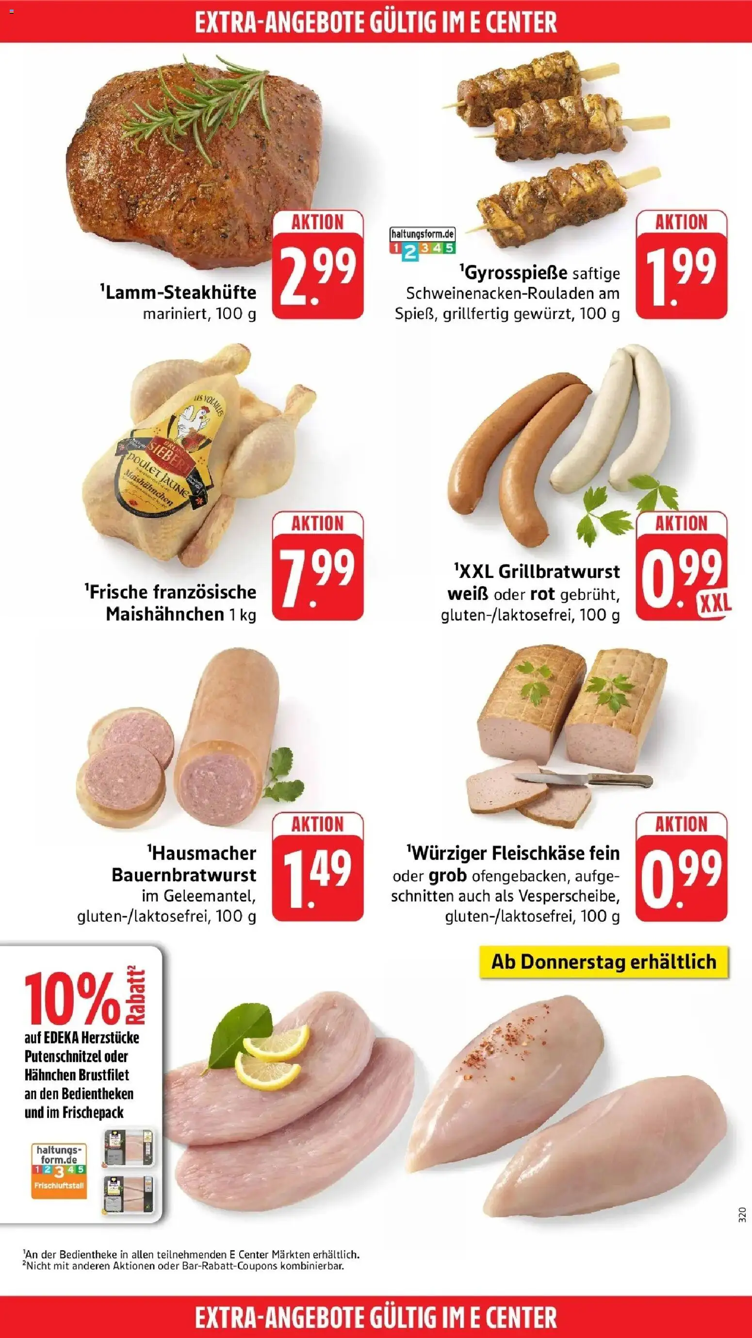 Edeka Prospekt Bad Kreuznach (ab 31.08.2026) » Angebote Online | Seite: 50 | Produkte: Hahnchen, Putenschnitzel