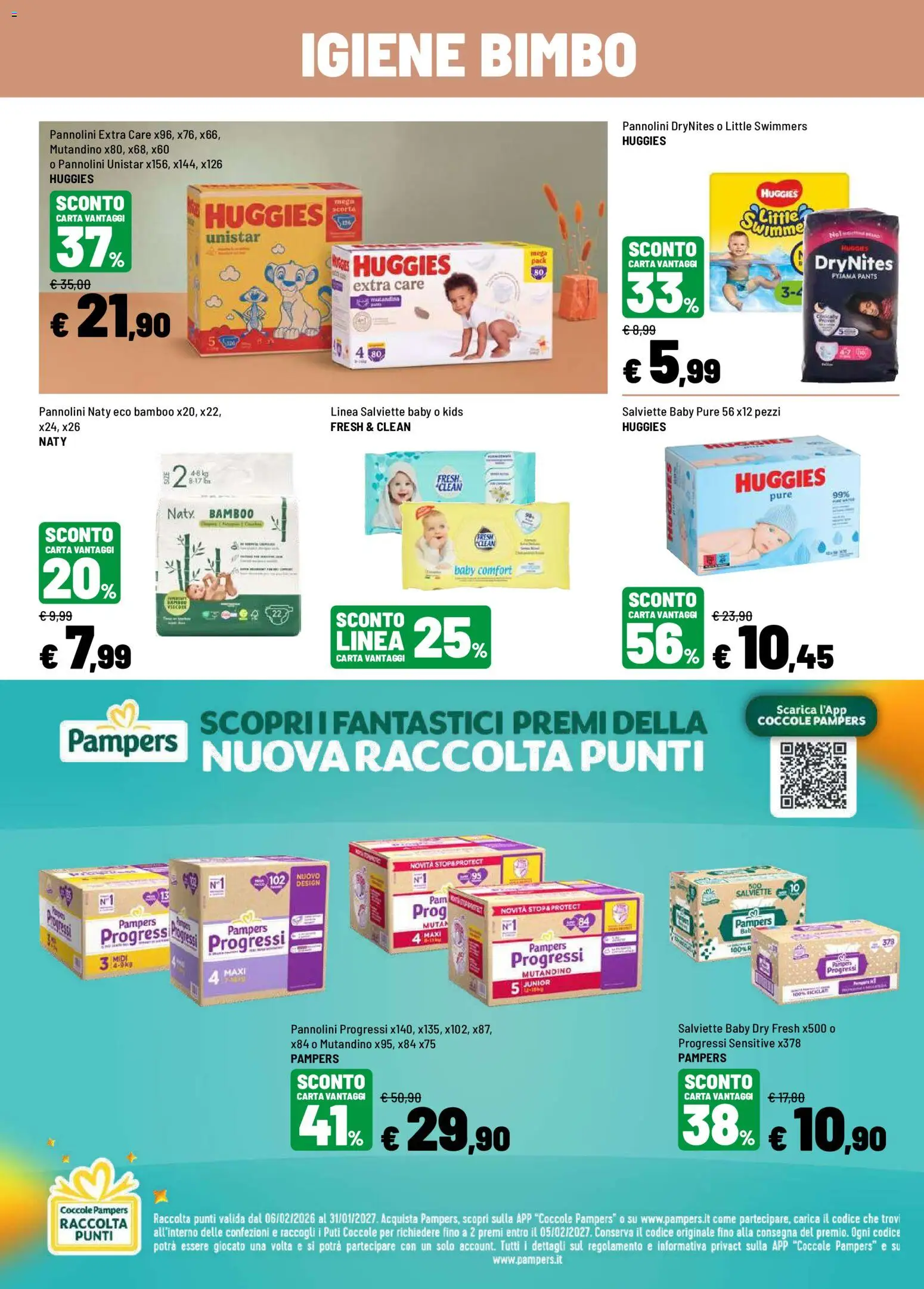 Volantino Iper del 21/09/2026 | Pagina: 19 | Prodotti: Pannolini, Pampers