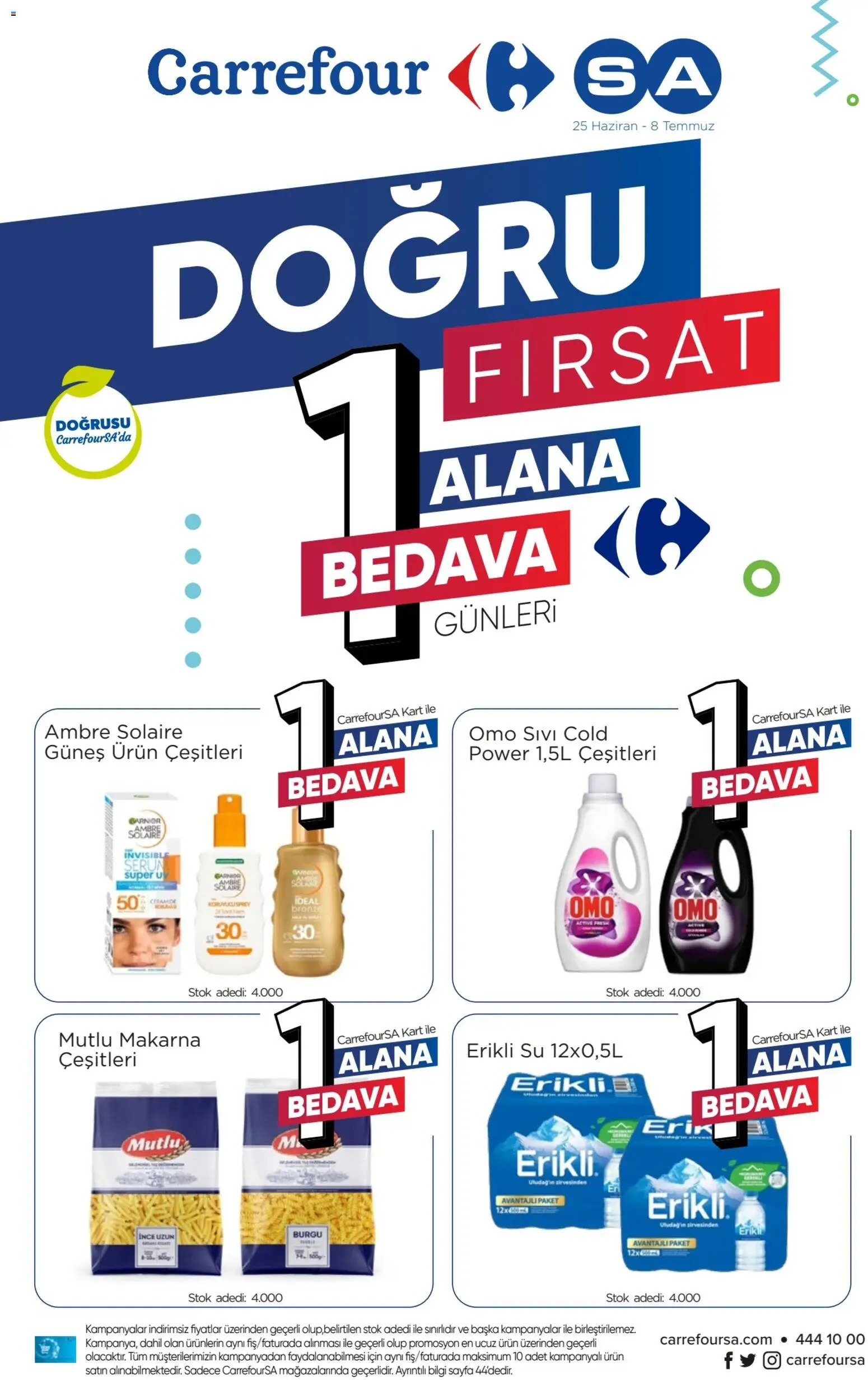 🛍️ CarrefourSA Katalog, 25 Haziran 2026 itibariyle » Özel fırsatları keşfedin ve bugün tasarruf edin! 💰