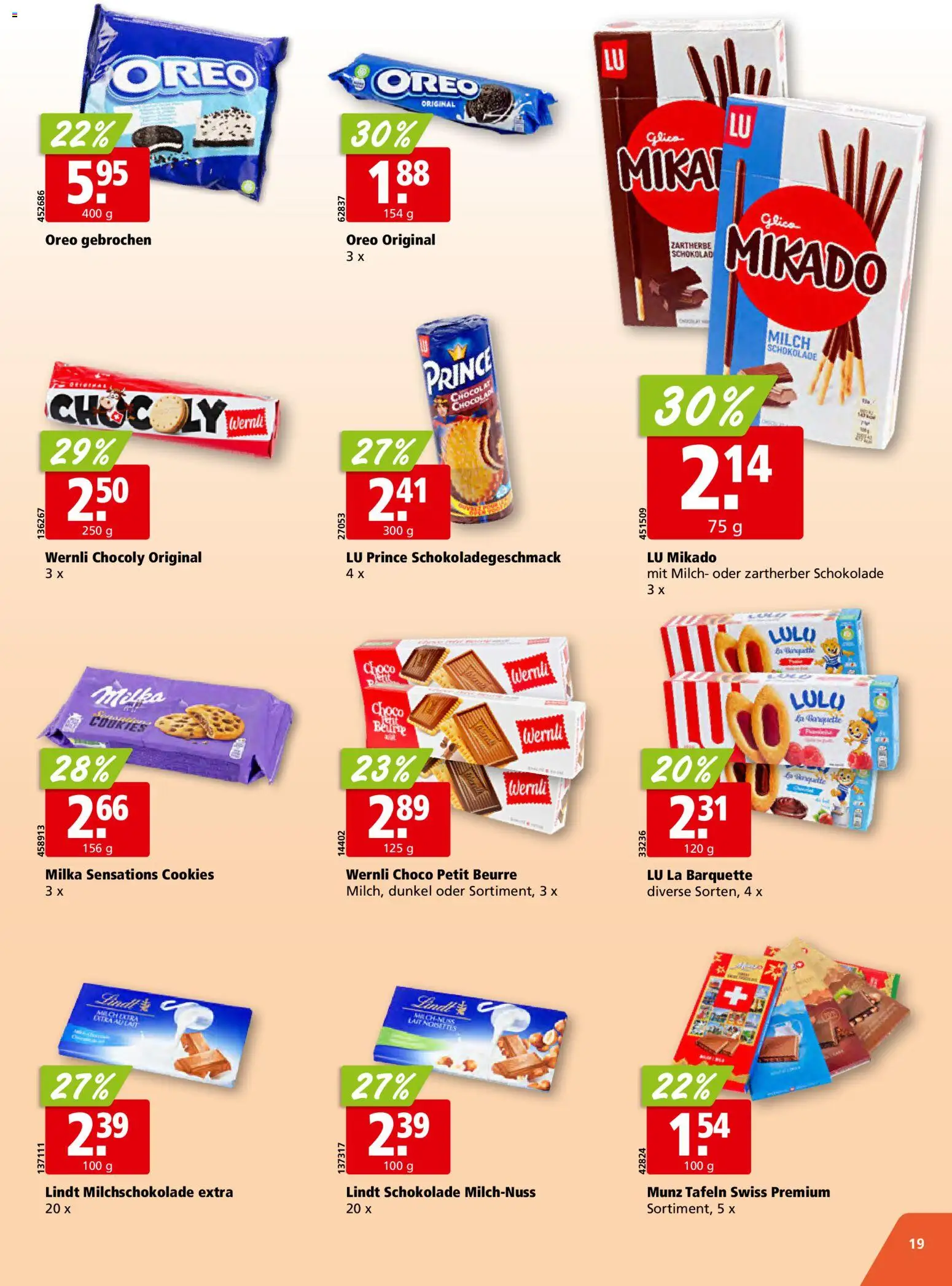 Aligro aktionen Chavannes, Matran, Genf, Sitten – gültig ab 01.06.2026 | Seite: 19 | Produkte: Milch, Schokolade