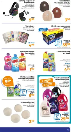 Trekpleister folder - Voorbeeld van een folder van Trekpleister, geldig van 24-08-2026 | Pagina: 41 | Producten: Koptelefoon, Poeder, Batterijen, Capsule