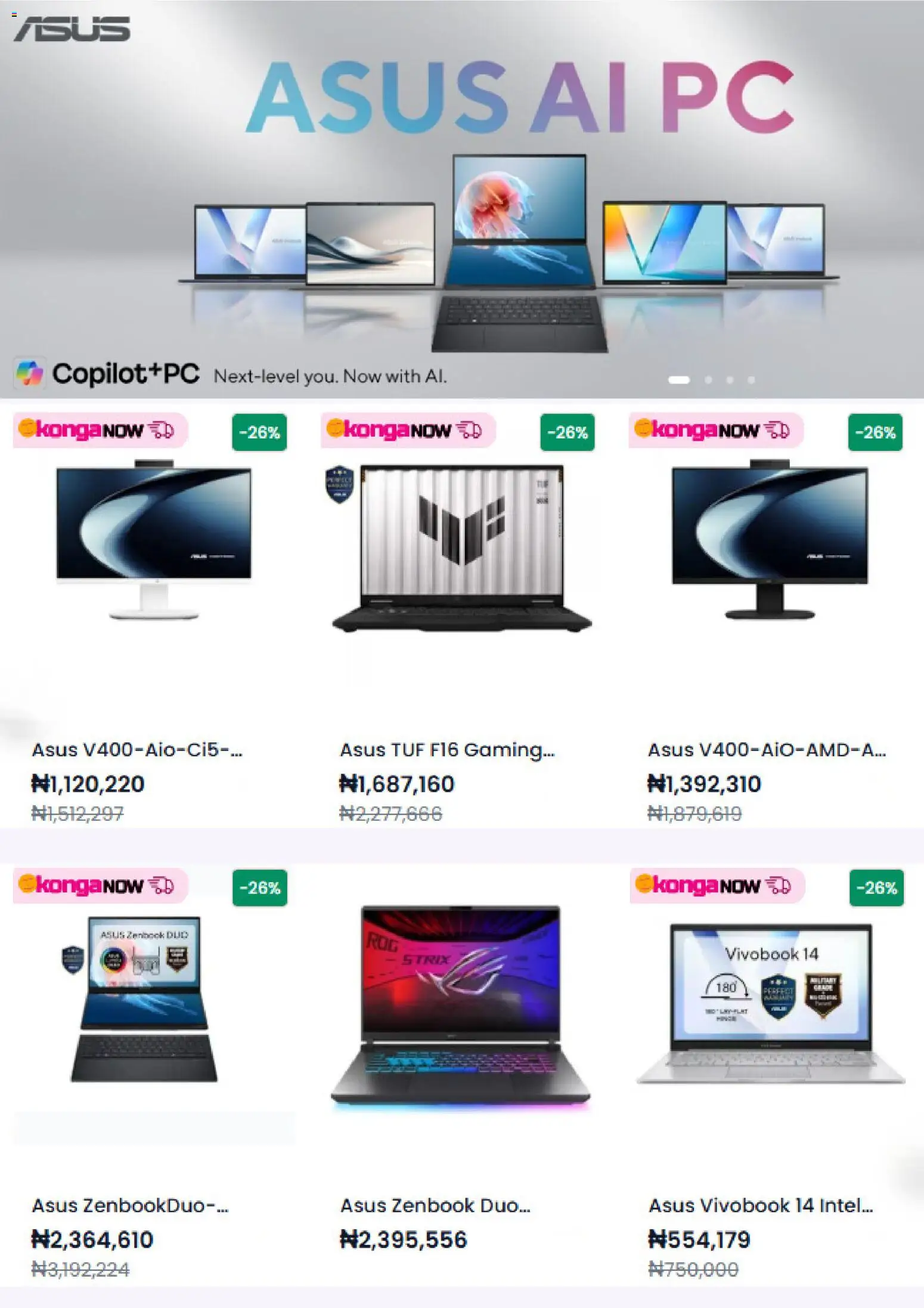 Konga Catalogue valid from 28/09/2026 | Page: 4 | Products: Pc