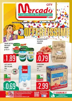 Anteprima del volantino SISA volantino Mercadò City valido a partire dal 14.05.2026