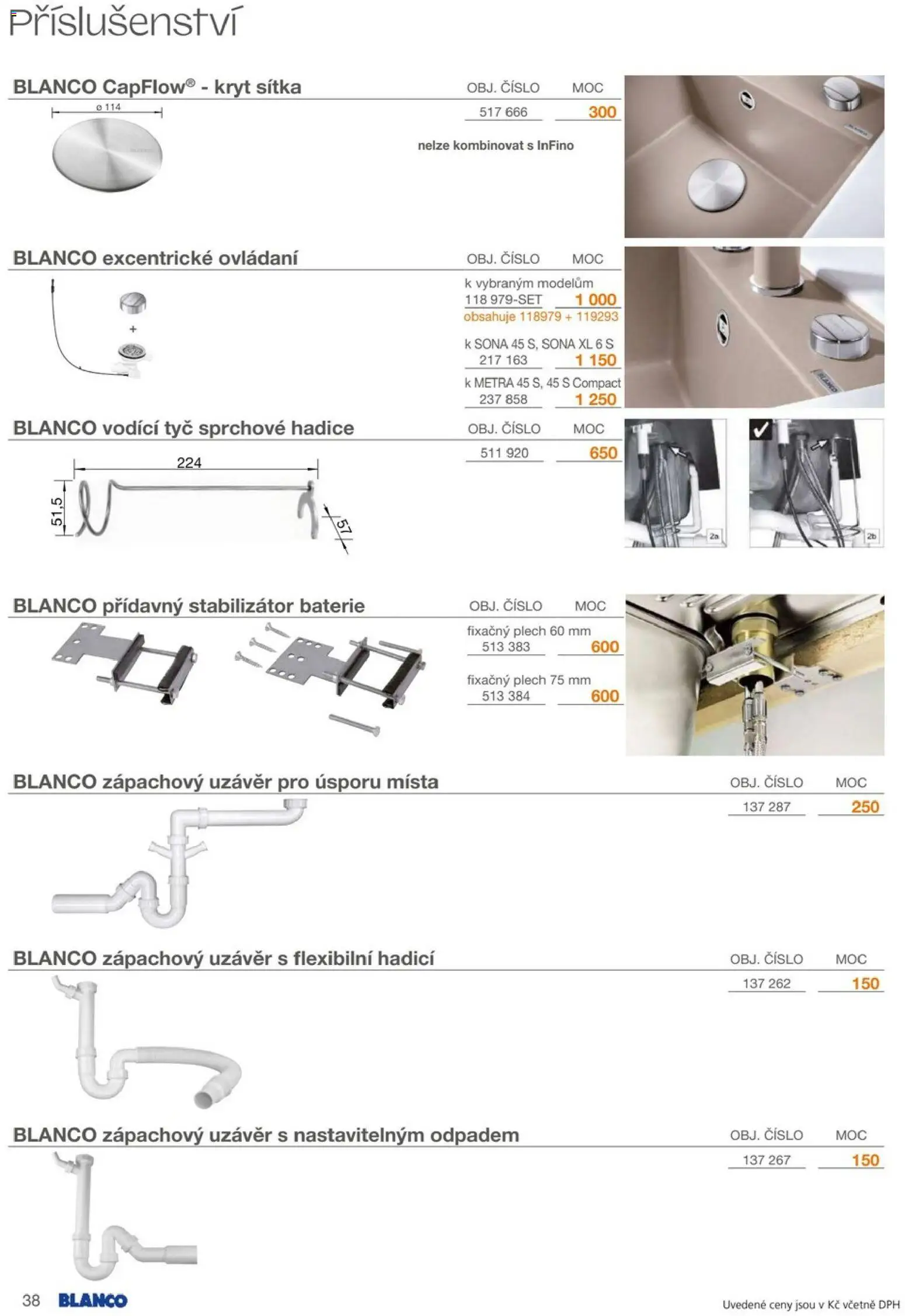 XXXLutz leták - Blanco 2026 od 01.06.2026 | Strana: 38 | Produkty: Plech, Hadice, Baterie