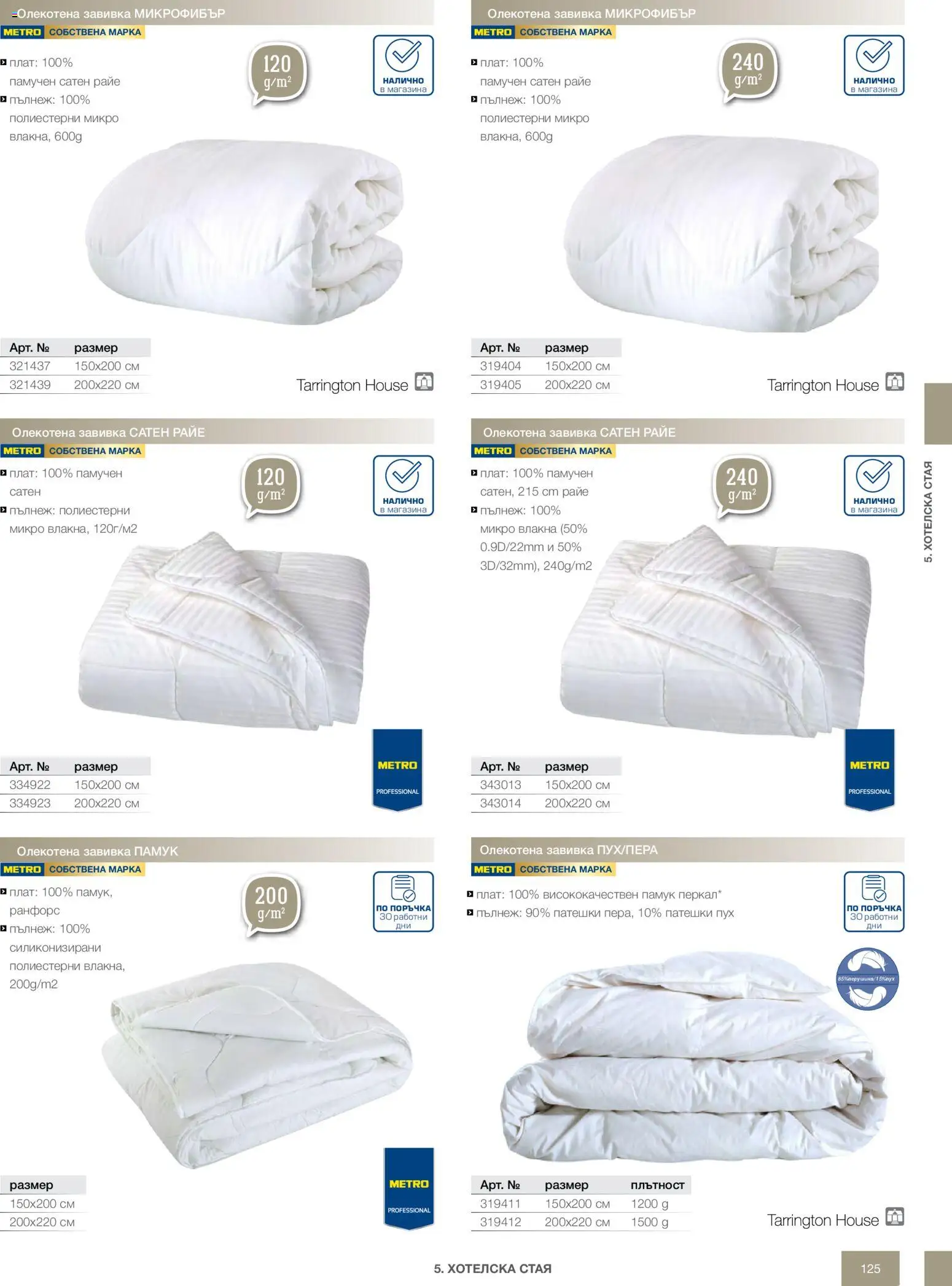 {H1} | Страница: 125 | Продукти: Завивка, Памук