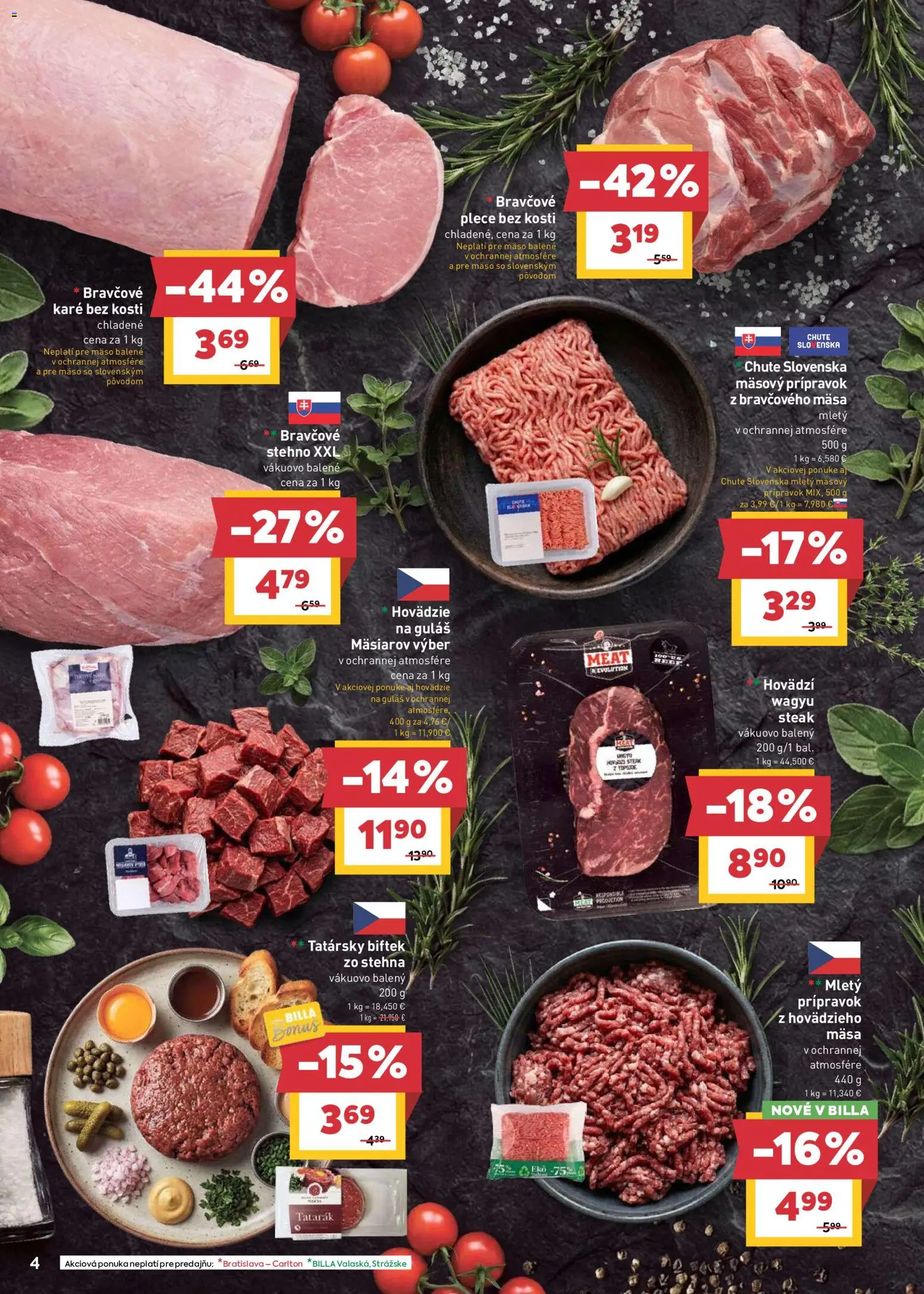 Nové Billa akcie – leták je platný od 20.05.2026 | Strana: 4