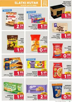Pivac Katalog - Pregled kataloga iz trgovine Pivac, vrijedi od 26.10.2026 | Stranica: 13 | Proizvodi: Nutella, Milka, Krekeri, Štapići