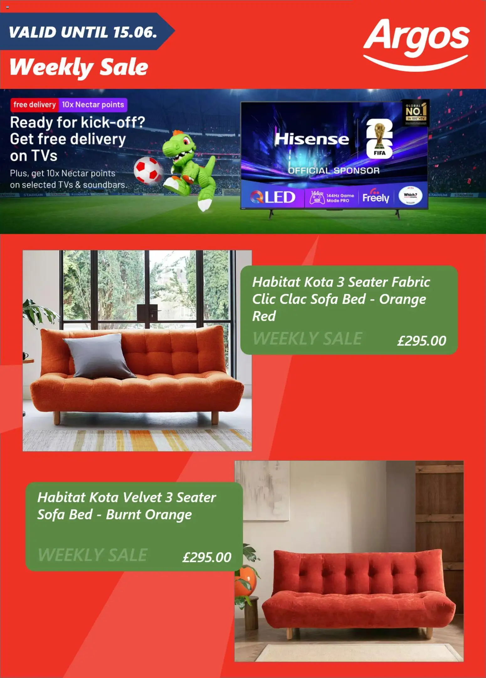 {H1} | Page: 2 | Products: Orange, Bed, Sofa
