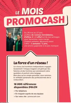 Promocash - Prévisualisation de Promocash catalogue valide à partir de 28.05.2026 | Page: 2 | Produits: Téléphone