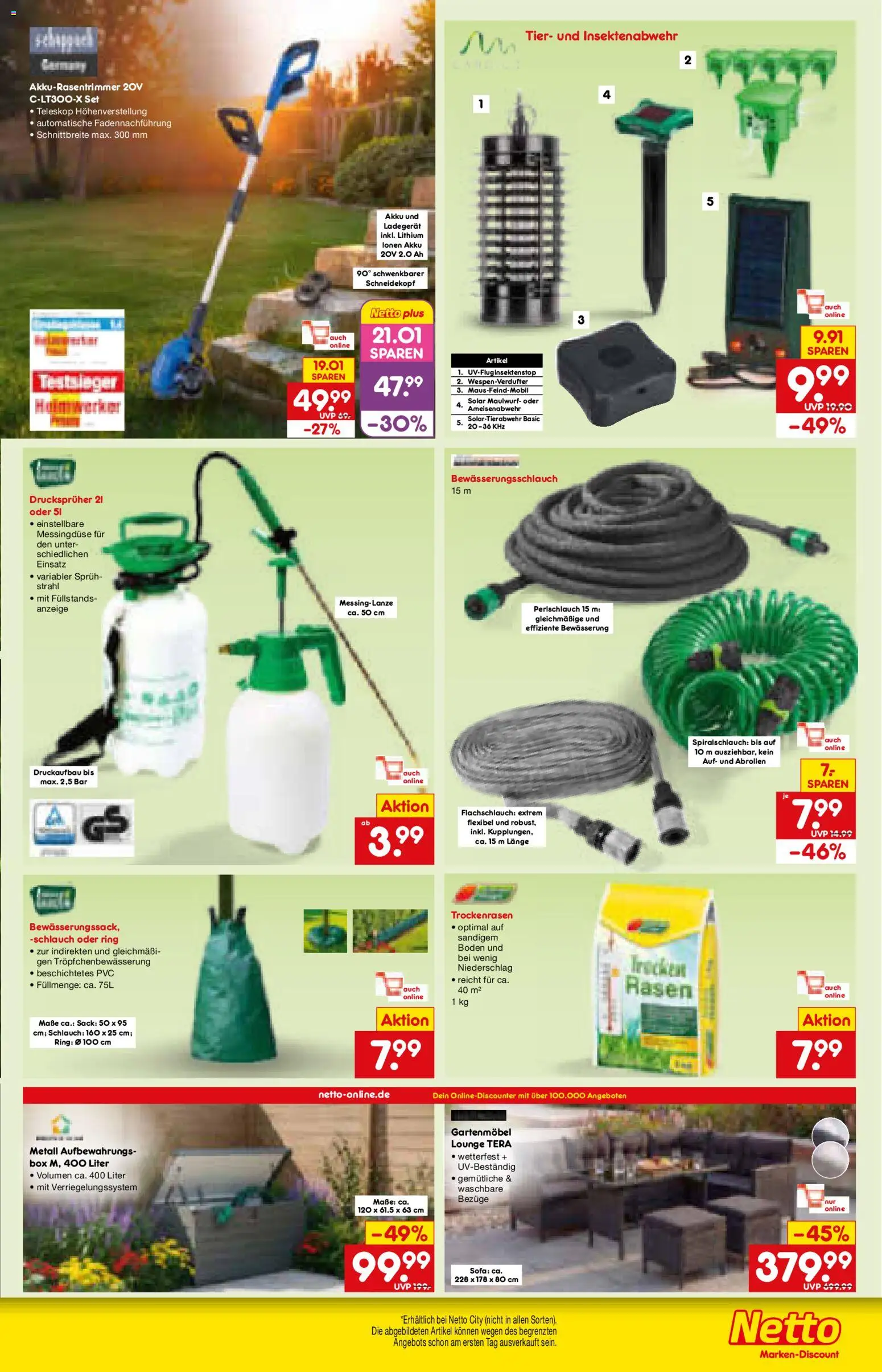 Netto Marken-Discount Prospekt 	 – gültig ab 26.05.2026 | Seite: 35 | Produkte: Sofa, Gartenmöbel, Box, Ladegerät